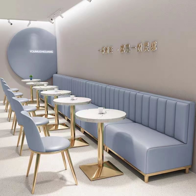 奶茶店沙發(fā)桌椅