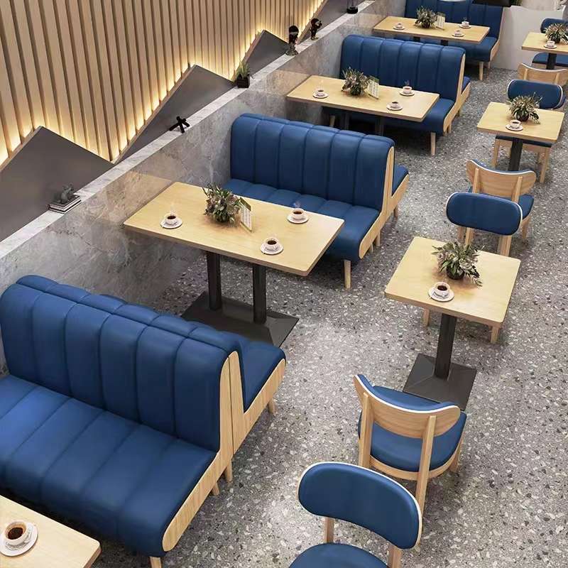 咖啡廳西餐廳沙發(fā)桌椅