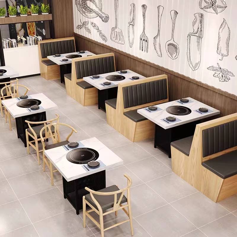火鍋店沙發(fā)桌椅