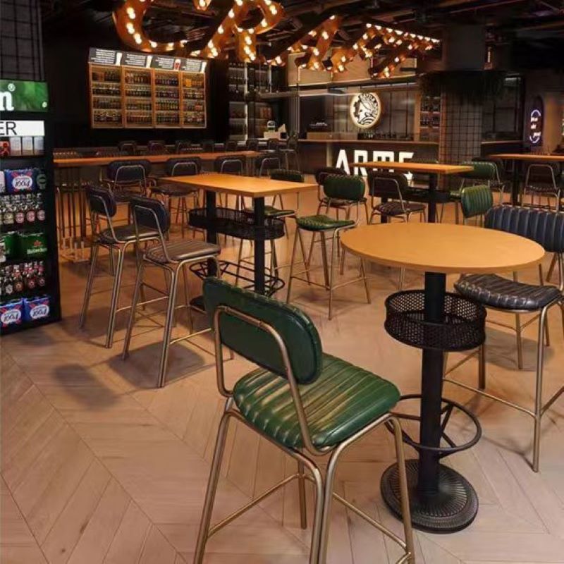 酒吧吧臺桌椅-酒館高吧桌椅-吧臺家具定制